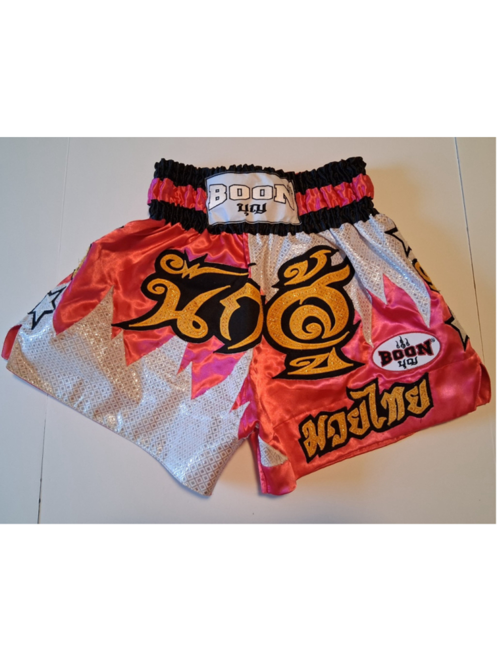 Boon Muay Thai Fight Boxing Medium Shorts Warrior Grappling MMA Martial Arts